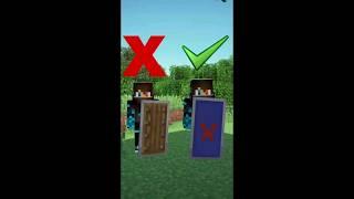 Make Custom Shield In Minecraft #shorts #minecraft