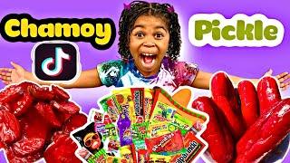 Trying The VIRAL CHAMOY PICKLE! | LaiyaFace
