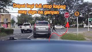 TRAFFIC RULES - SUBIC BAY (First stop first go)