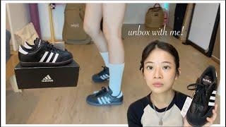 Unboxing my NEW Adidas Samba Classic J / an honest review + try on