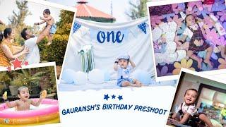 Cinematic Birthday Preshoot #babyboy #gauransh # By Studio 52 # Rinku Gupta