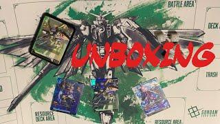 Gundam Card Game Edition Beta World Premiere Unboxing