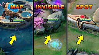 NATALIA INVISIBLE MAP SPOT TRICK !!( Please Try ) - Mobile Legends
