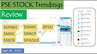 PSE Stock Trendings Review: September 06, 2024