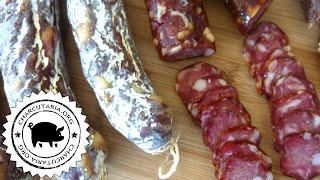 SALAMI RECIPE homemade simple basic. curing meat. how to make basic salami