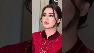 Turkmen gyz owadan moda koynek fason gyzyl