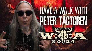 Have a walk with Peter Tägtgren @Wacken 2024 backstage