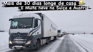 Mais de 30 dias longe de casa e muita neve na Suíça  e Áustria 