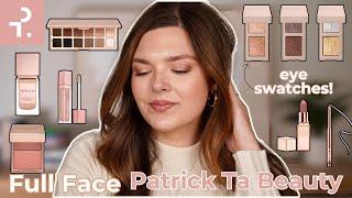 Full Face Of Patrick Ta Beauty! Major Dimension Duo Eyeshadow Application & Swatches