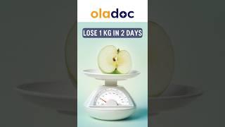 Apple Diet To Lose 1 Kg In 2 Days - 2 Din Me 1 Kilo Wazan Kam #shorts #youtubeshorts #weightlloss