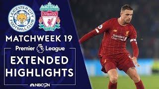 Leicester City v. Liverpool | PREMIER LEAGUE HIGHLIGHTS | 12/26/19 | NBC Sports