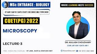 Microscopy CUET PG 2025 - Your Ultimate Guide | IIT JAM Biotechnology, GAT B & TIFR