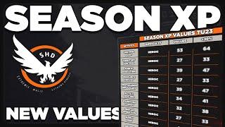 New Seasonal XP Values ~ Got A LOT Easier to Farm | The Division 2