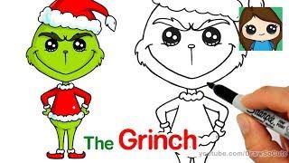 How to Draw The Grinch Easy