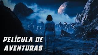 Quedó atrapada en la luna pero descubrió una antigua civilización | Película de terror HD