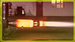 Jet Engine full power run Afterburner HX Monster Homemade jet engine