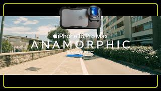 Anamorphic iPhone 16 Pro Max - Sandmarc 1.55x Lens Test