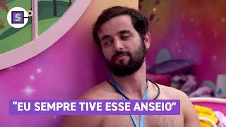 BBB 24: "Sempre tive esse anseio", diz Matteus sobre se relacionar com Isabelle