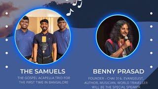 St. Mark's Cathedral Presents 'The Samuels' & 'Benny Prasad' - 3rd June 2023, 6.30 pm