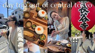 Kamakura, JAPAN 鎌倉 VLOG  Day Trip from Tokyo, *what to do/eat/see at kamakura* komachi street!