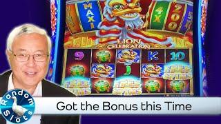 Fortune Explosion Lion Celebration Slot Machine Bonus