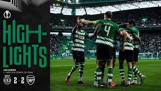 Liga Europa | Resumo: Sporting CP x Arsenal FC