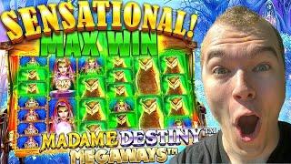 MAX WIN в MADAME DESTINY MEGAWAYS! РЕКОРДНЫЙ ЗАНОС Х5000 В КАЗИНО