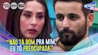 MATTEUS DIZ QUE DENIZIANE TERMINA COM ELE TODO DIA E QUE ELA NÃO QUER MACHUCA-LO | MESACAST BBB