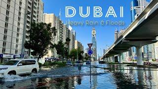 Dubai UAE, City Center - A Morning Walk After Dubai Heavy Rain & Flood - 4K 60fps