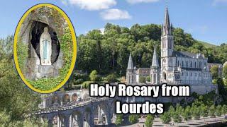 Holy Rosary from Lourdes || English Rosary || 28.12.2024