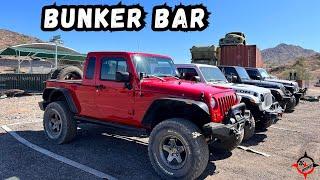 We travel offroad to visit the Bunker Bar near Lake Havasu