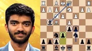 Golden Gukesh D destroys Fedoseev's London System