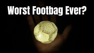 Worst Hacky Sack Ever (I’m kidding) Glowbag Footbag review