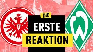 1:0! Eintracht Frankfurt nach Sieg gegen Werder erster Bayern-Verfolger | Bundesliga Reaktion