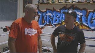 Richard Walsh at the Urban Fight Gym