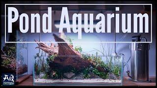 Pond Style Aquarium mit Teichpflanzen - Komplette Einrichtung | AquaOwner