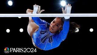 Shilese Jones makes yet another Worlds podium with solid all-around performance | NBC Sports