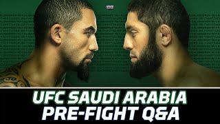 UFC Saudi Arabia: Whittaker vs. Aliskerov LIVE People's Pre-Fight Show | MMA Fighting