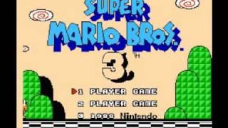 Super Mario Bros 3 (NES) Music - World Map 7