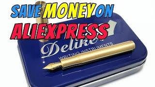 Delike Brass Pocket Pen + Aliexpress Discount Code