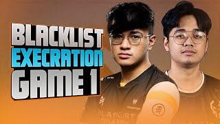 BLACKLIST vs EXECRATION - GAME 1 - CAST WITH CHIEF, ALO AND KIMO - TI SEA CLOSED QUALIFIERS