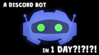I made a discord bot in 1 DAY (reupload)