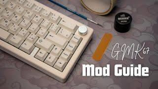 GMK67 Modding Guide | BUDGET Creamy King!?
