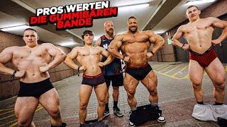 Bodybuilding Legenden bewerten die Gummibärenbande (Wer ist der Krasseste?)