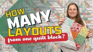 You Won't Believe The Layouts You Can Make With Unique Half Square Triangles!