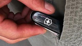 VICTORINOX "compact" BEST POCKET KNIFE for urban EDC