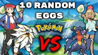 We Hatch 10 RANDOM EGGS...Then we FIGHT!