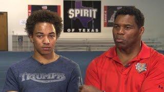 Herschel Walker on son's cheerleading success