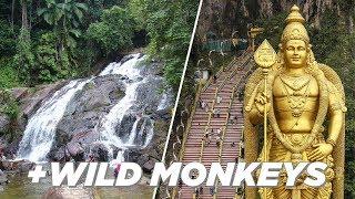 WATERFALLS + BATU CAVES! | Osric Chau