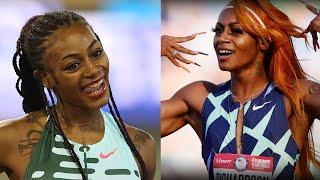 world 100m champion Sha carri has hit out at track #sports #entertainment